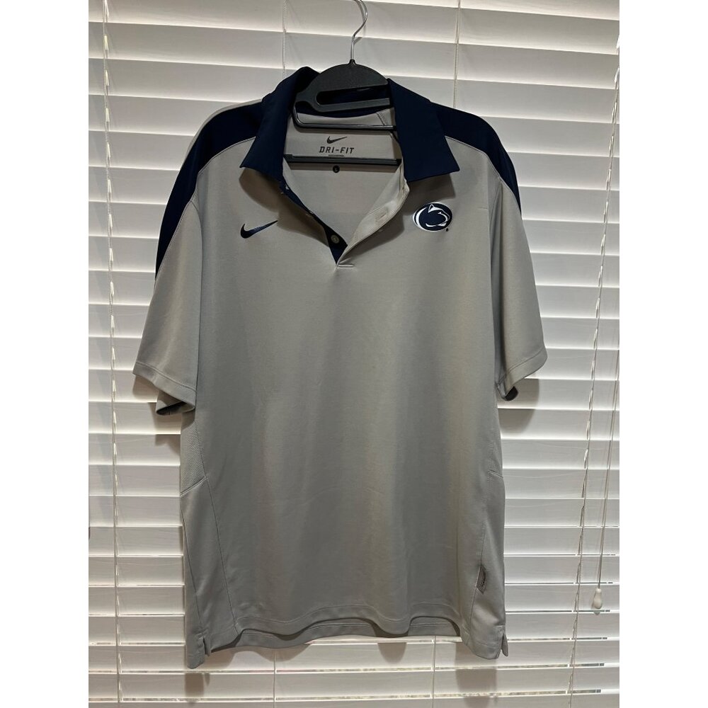 Nike DriFit Penn‎ State Nittany Lions Polo Shirt - Size L